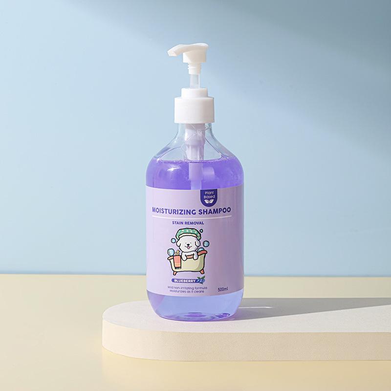 500ML Cat Dog Shower Gel Shampoo 2 in 1 Deodorising Fragrance Retaining Hair Smooth Tangle Free Pet Cleaning Care Products
