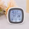 Touch Screen Kitchen Cooking Digital Food Meat Thermometer Timer Tool with Probe