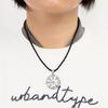 Men Boy Retro Bagua Necklace Eight Diagrams Hollow Out Disk pendant Woven Neck Chain Jewelry