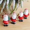 Mini Cute Santa Claus Micro Landscape Model Miniature Durable Santa Claus Resin Originality Christmas Figurine Home