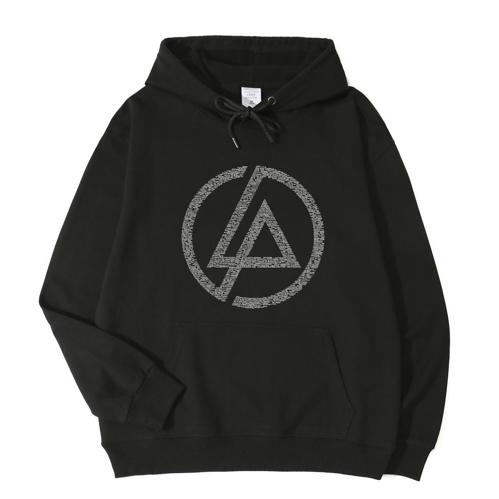 Streetwear Hip Hop LinkinPark Hoodie Harajuku Pullover Popmusik Sweatshirt Fans Geschenk Hoodies Herren Lässig YK2 Übergroße Oberteile