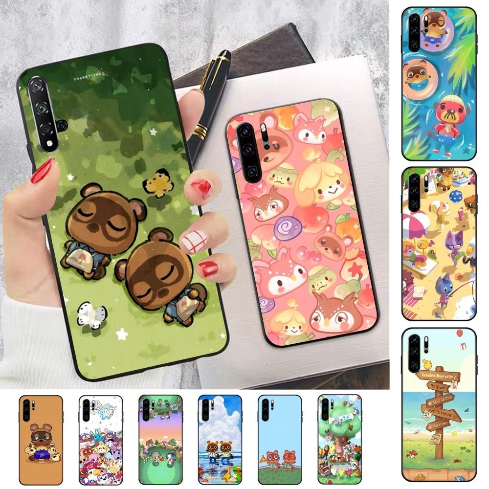 A-Animal C-Crossing Phone Case For Huawei P 8 9 10 20 30 40 50 Pro Lite Psmart Honor 10 lite 70 Mate 20lite