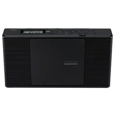 TOSHIBA AUX CD Radio Wide FM Compatible TY-C260-K (Black)