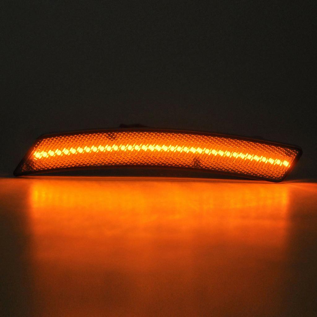 4Pcs Front +Rear Fender LED Side Marker Light For MINI Cooper R55 R56 R57 R58 R60 R61