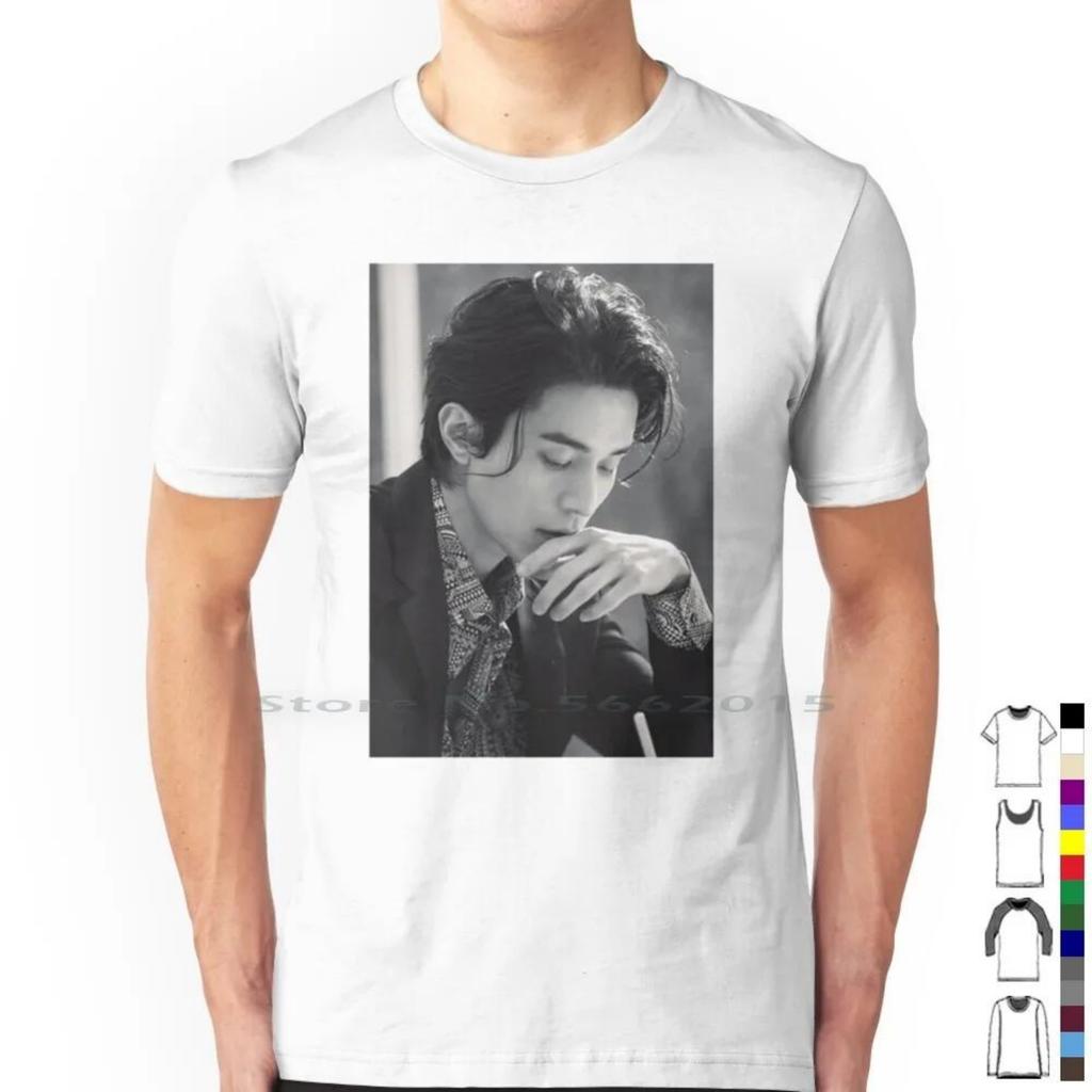 Dong Wook T Shirt 100% Cotton Dong Wook Dong Wook Kdrama Actor Actors Kpop ___ Goblin Strangers From Hell Tail Of