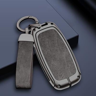 Alloy Car Key Cover Case For Chery Tiggo 7 4 8 Pro Omoda 5 9 C5 C9 E5 Jaecoo J7 J6 J8 Ebro S800 S700 Phev Car Accessories