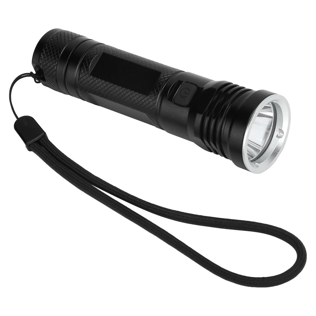 Taschenlampe USB-Aufladung Aluminium Mini Mehrfachmodus-Taschenlampe für Radfahren Nachtstraßen Notfall Outdoor