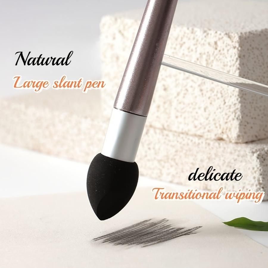 Artist Blending Pen, Washable, Reusable Sponge Brushes for Sketching, Drawing - Perfect for Lightening Highlighting & Correcting