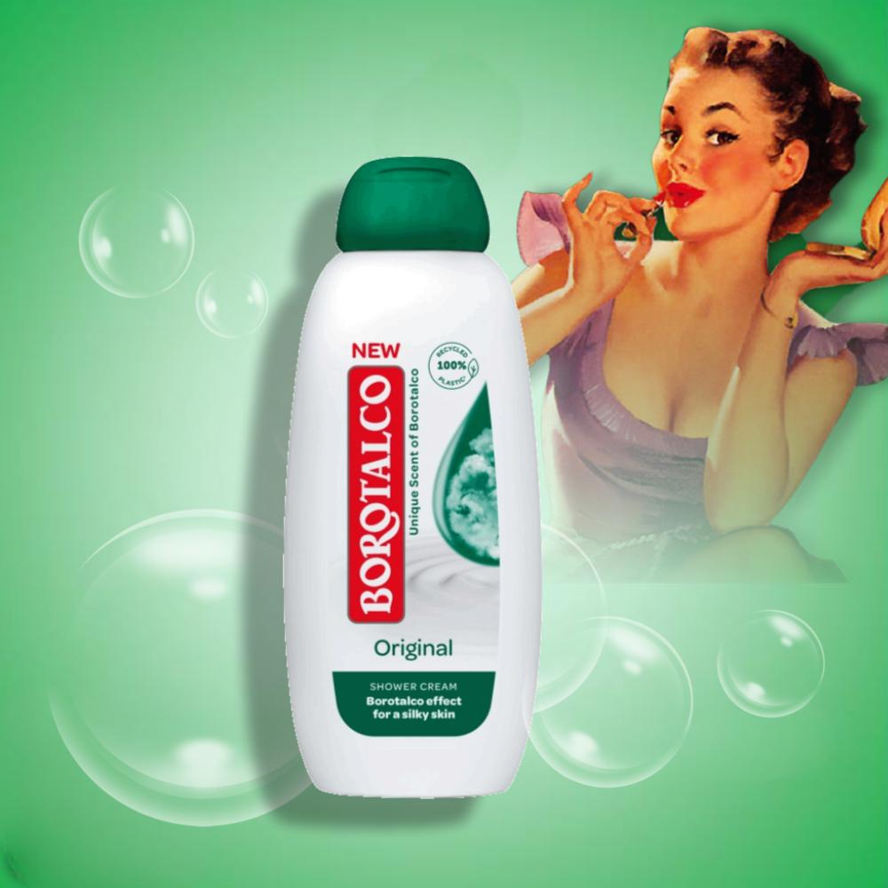 

Borotalco Original Shower Cream Body Wash, 250ml, 1 unit