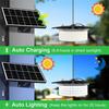 Solar Indoor Lights Outdoor, LED Solar Pendant Lights with Remote Control,Solar Powered Shed Light for Camping , Plants, Garage