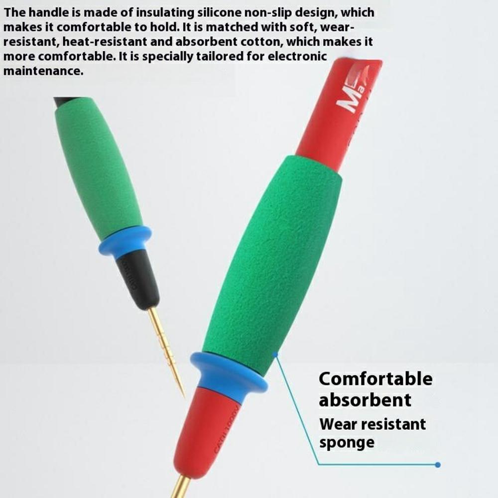 MAANT P22A Multimeter Probe Ultra Sharp Tip Universal Test Pen High Precision Measurement Tool