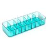 Anti-shock Universal Cable Storage Box Plastic Individual Grid Multi-use Cable Storage Holder for Home