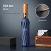 Hanyou Automatic Sun Protection Umbrella with Solid Wood Handle