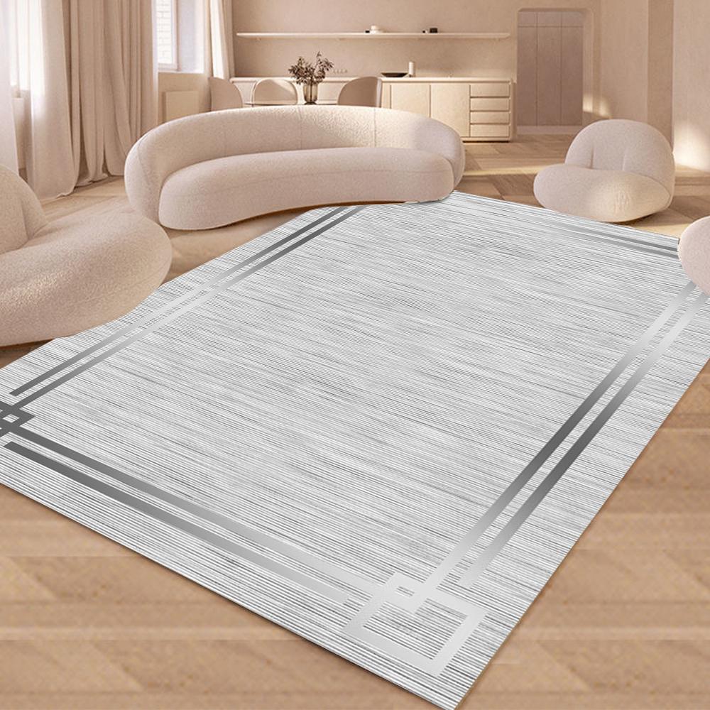 Luxury Pattern Area Rug Anti Slip Machine Washable Carpet Bedroom Living Room Bathroom Dormitories Floor Mat