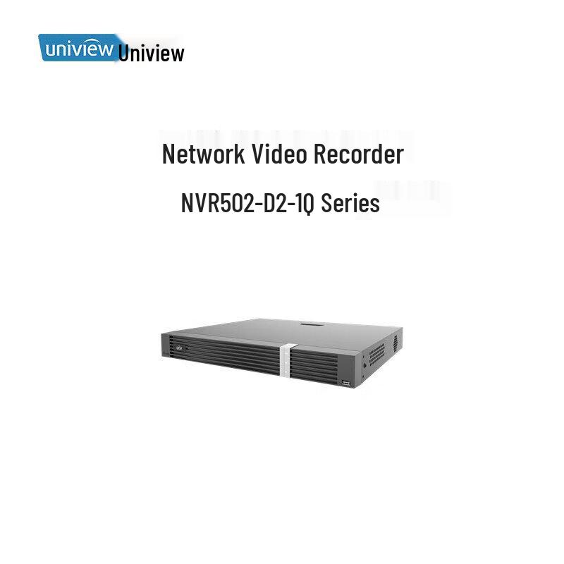 

Uniview NVR502-D2-IQ Series Network Video Recorder CN plug (adapter included)