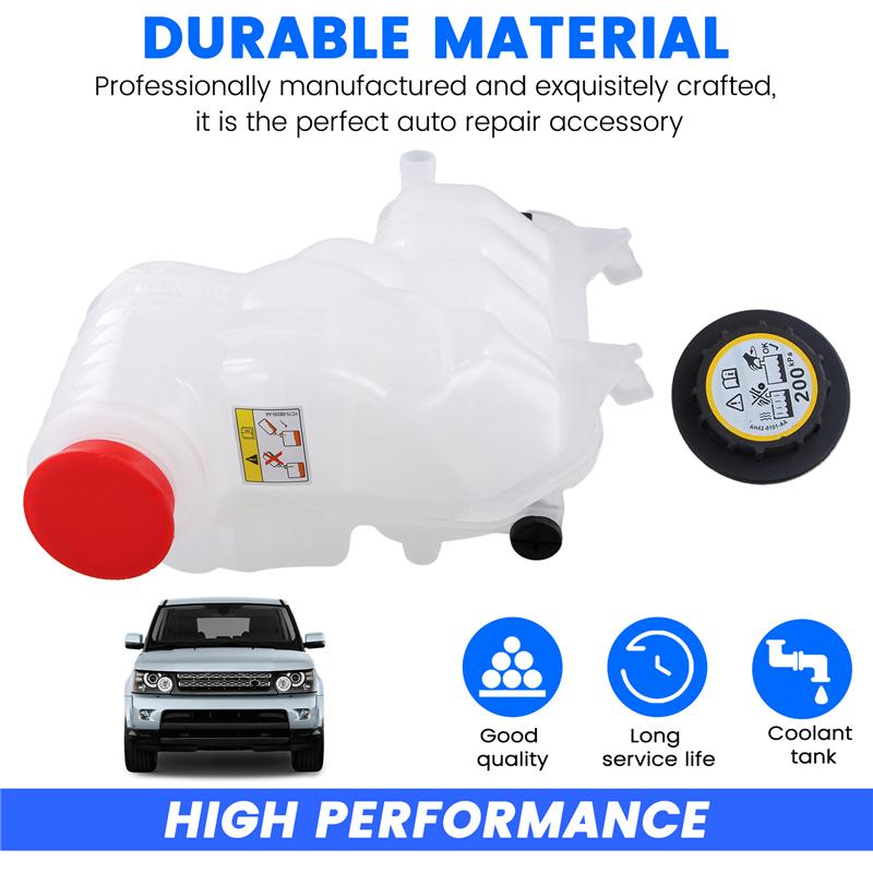 Contenitore di Espansione Radiatore Coolant Durevole LR034654 Per Land Range Rover 13- RR Sport 14- Serbatoio di Espansione Con Sensore Con Coperchio