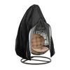 Waterproof Eggshell Hanging Chair Dust Cover - Zipper Style, Outdoor 210 Oxford Cloth