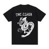 The Clash Vintage T-shirt London Calling Black Gift For Fans Pure Cotton Men T Shirt Summer New Fashion Men's Women's T-shirt