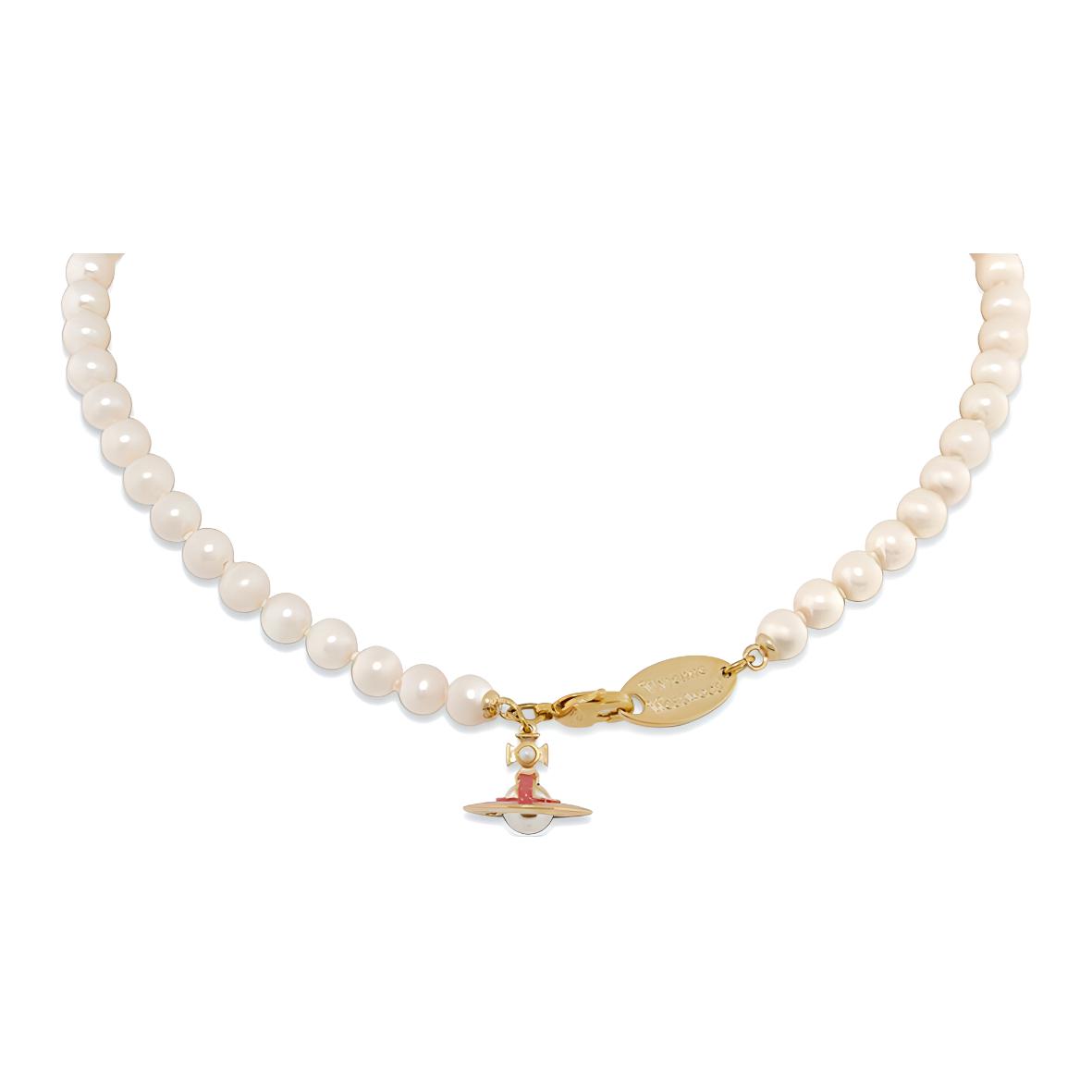 

Vivienne Westwood Simonetta Saturn Pendant Brass Necklace Unisex necklace Gold 6301008502R730 Box