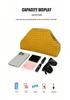 Knitted Cloud Clutch: Popular Woven Textured Makeup Bag