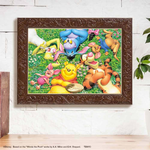 Tenyo 108 Piece Jigsaw Puzzle Disney Hill of Happiness (18.2x25.7cm)