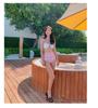 Export Japan Sexy Lace Split Swimsuit for Seaside Holidays