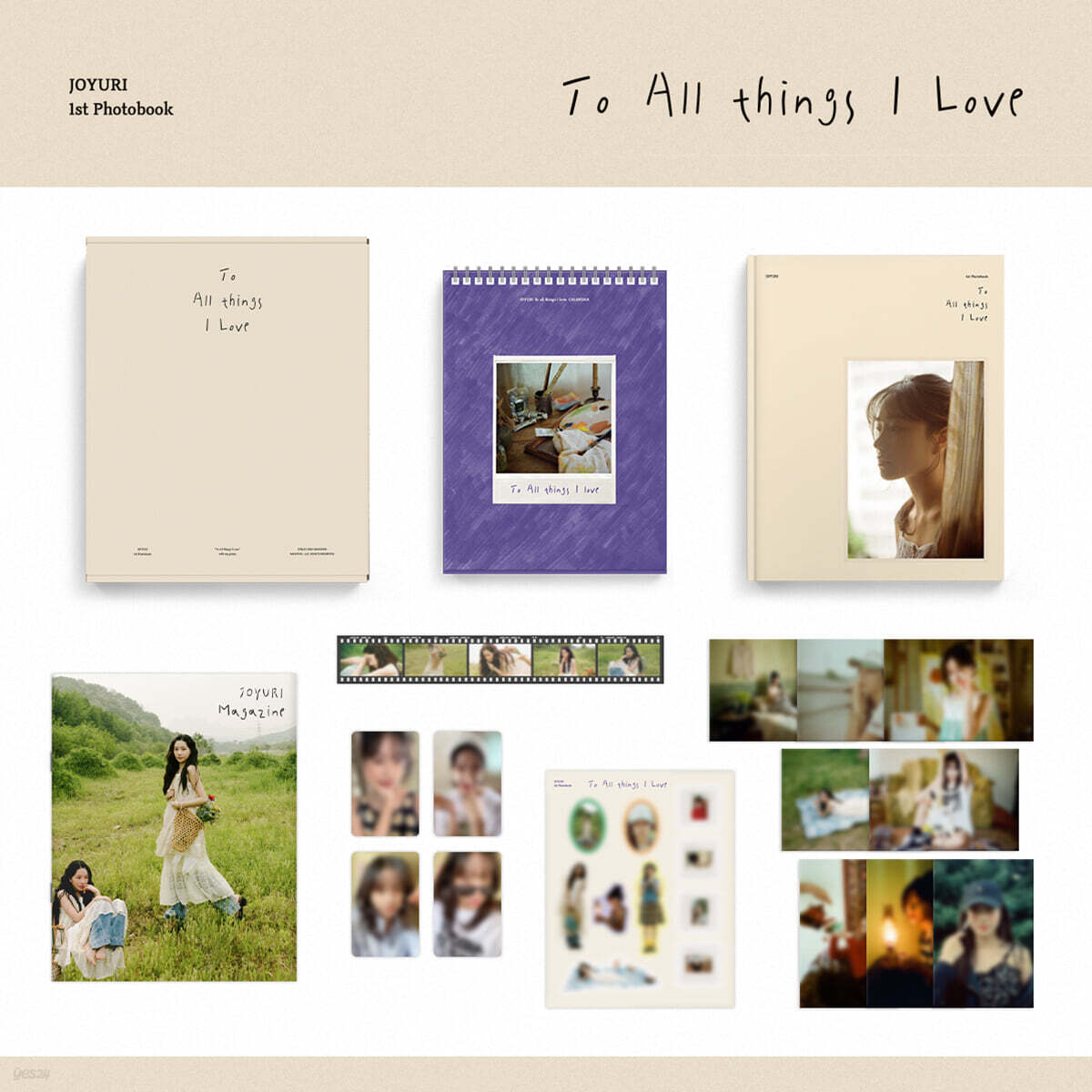 

Jo Yuri (JOYURI) - 1st Photobook [To All things I Love]