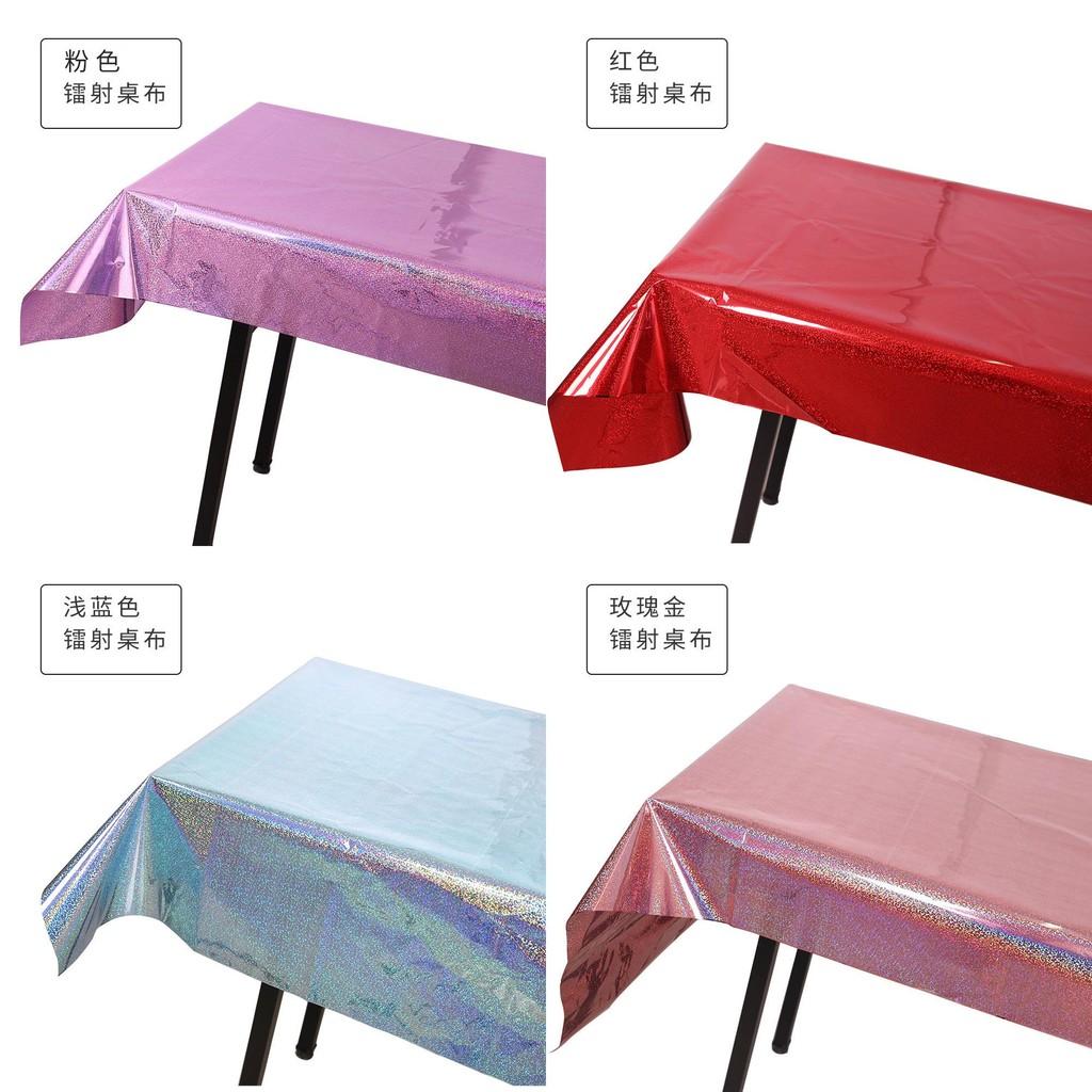 Elegant Birthday Party Tablecloth In Stunning Rose Gold For Wedding Celebrations And Festive Events