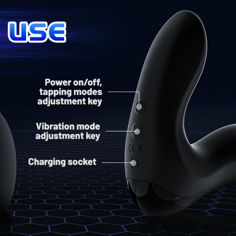 Fernbedienung Prostata Massager Anal Plug Vibrator Für Männer Sex Spielzeug Für Männer Mit Simulation Finger Drücken Erwachsene Erotik Sex Spielzeug