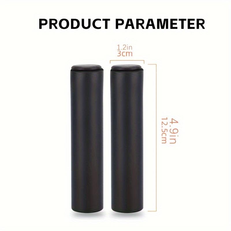 1 Pair Soft Silicone Bicycle Handlebar Grip - Comfortable, Non-Slip, Thickened Design for Mountain & Road Bikes