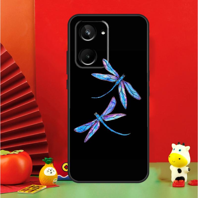Dragonfly Case For Realme C67 C55 C53 C51 C35 C33 C31 C30 C25s C21Y GT Neo 6 GT5 9 10 11 12 Pro Plus