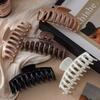 Soft Silicone Hairpin Shark Clip Hairpin Soft Anti-Collision Back Head Clip Anti-Fall Durable Butterfly Keel Clip