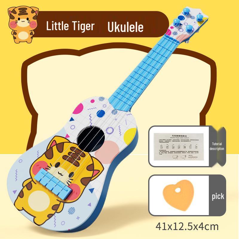 

Трансграничное C укулеле: Музыкальная гитара, имитирующая, развивающая игрушка для мальчиков и девочек