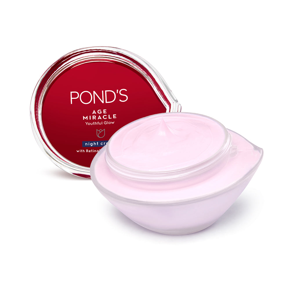 

Ночной крем-корректор морщин Ponds Age Miracle с ретинолом (50г)
