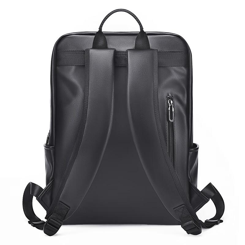GOLF Men's Soft Leather 15.6-inch Laptop Backpack