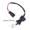2 Pin Motosiklet Atv Ateşleme Anahtarı Seti Motosiklet Raptor Raptor 700 Yfm700R Yfm 700R 2009-2016 İçin