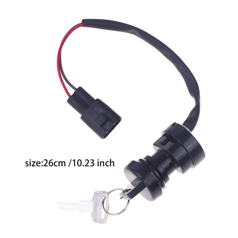 2 Pin Motosiklet Atv Ateşleme Anahtarı Seti Motosiklet Raptor Raptor 700 Yfm700R Yfm 700R 2009-2016 İçin