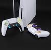 This is not a but an eXtremeRate DTF V3 LED Kit for PS5 controllers and featuring plated multicolor illuminated share and home face controller, (Gold)