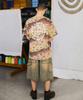LMC Brush Washed Denim Carpenter Shorts Sand