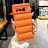 Puffer Daunenjacke Airbag Flüssig-Silikon Hülle Für Google Pixel 10 9 8 7 6 Pro 9A 5 4 XL 7A 6A 5A 4A 5G Süßigkeiten Gepolsterte Hülle