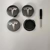 56/57MM 5PCS 26PCS 30PCS for Tesla Model 3 S/X Y Juniper Car Wheel Center Hub Decorative Caps Badge Lug Nut Protective Cover