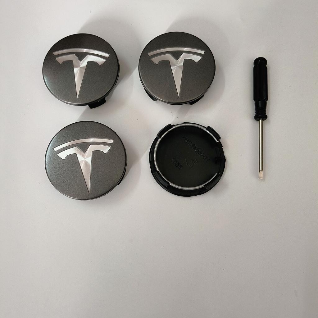 56/57MM 5PCS 26PCS 30PCS for Tesla Model 3 S/X Y Juniper Car Wheel Center Hub Decorative Caps Badge Lug Nut Protective Cover