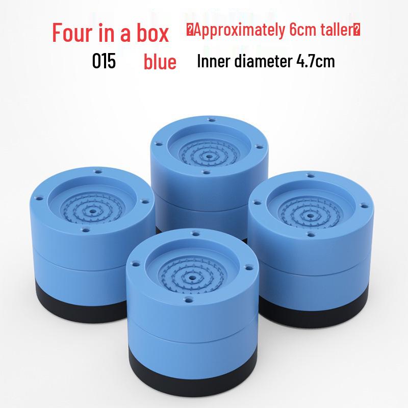 Universal Anti-Slip Shock Absorber Waterproof Rubber Foot Pad for Washing Machines & Refrigerators