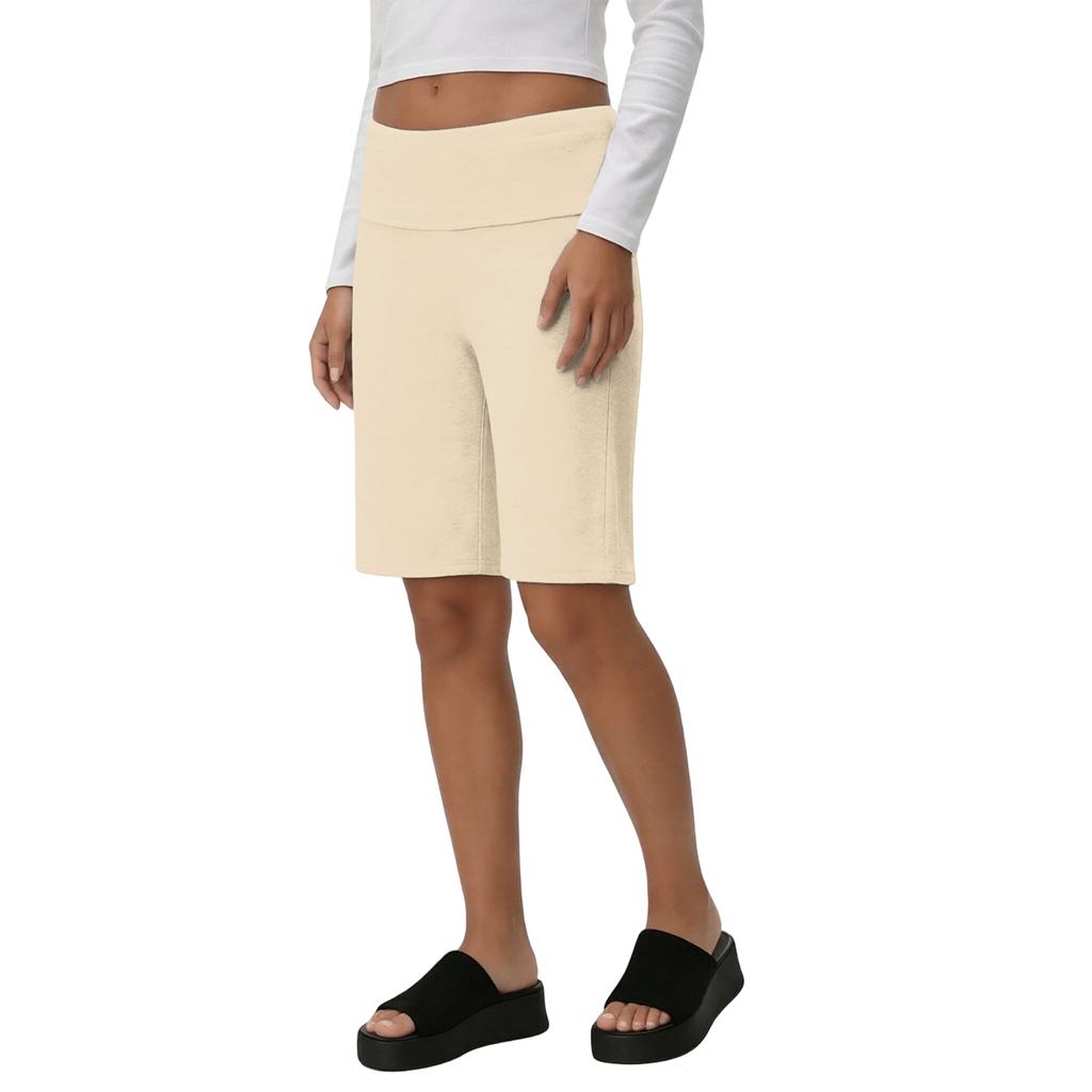 Women's High Waist Wide Leg Casual Summer Shorts Soft Lightweight Fabric Relaxed Fit Suitable for Vacation and Everyday Wear