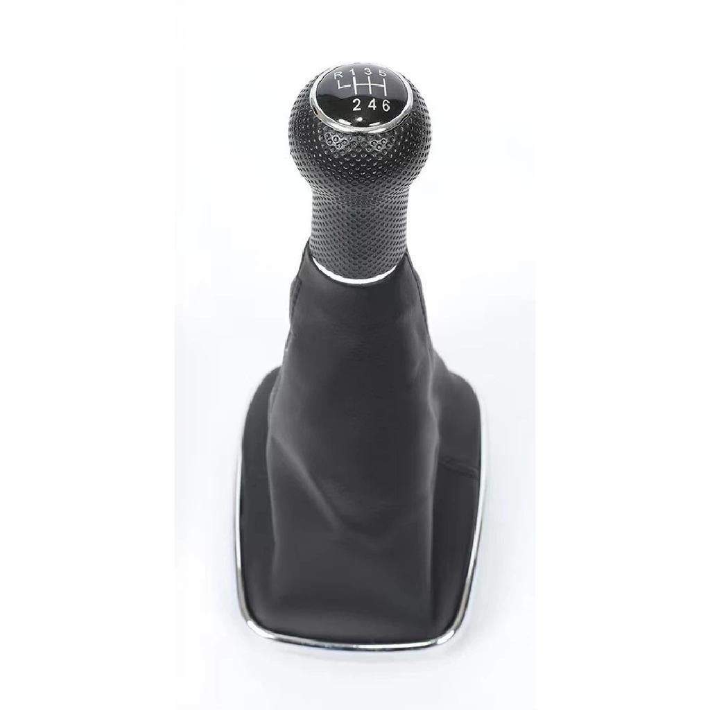 Car 5/6 Speed 12mm/23mm Gear Shift Knob Lever Shifter Gaiter Boot for Volkswagen Golf Bora Jetta GTi MK4 Interior Accessories