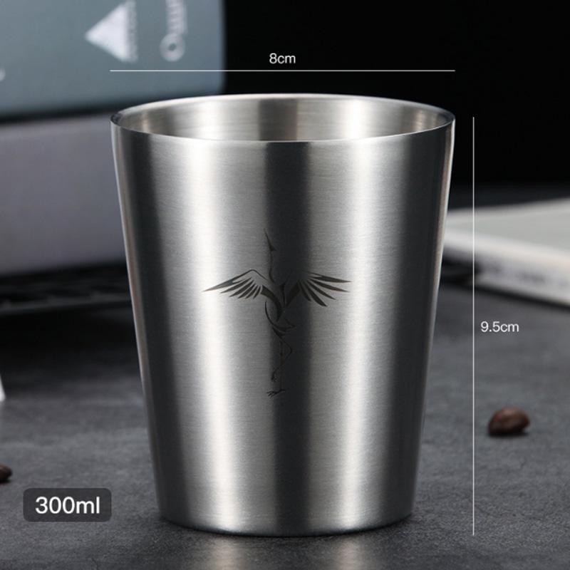 kitchen Coffee Mug Single Wall 304 Stainless Steel Double Wall 1PC Beer Mug kitchen Coffee Mug Single Wall 304 Stainless Steel Double Wall 1PC Beer Mug