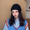 Chic Unisex Knit Beanie Winter Soft Cotton Hat Warm Round Top Design