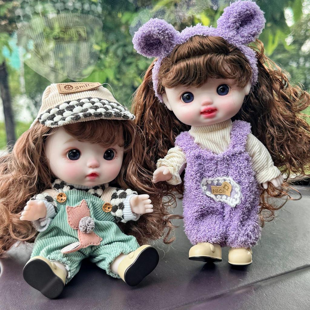 22C Adorable 5-Joint Baby Doll – Handmade Toy & Birthday Gift for Girls