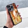 Vintage Alfons Mucha Primavera Plating Phone Case For Xiaomi Poco X5 X6 X7 X8 Pro Max F8 Ultra F7 M8 M7 M5S Redmi 15C 15 14C 13C