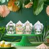 Theme Forest Animal Cartoon Lion Elephant Hedgehog Pattern Cake Edge Decoration